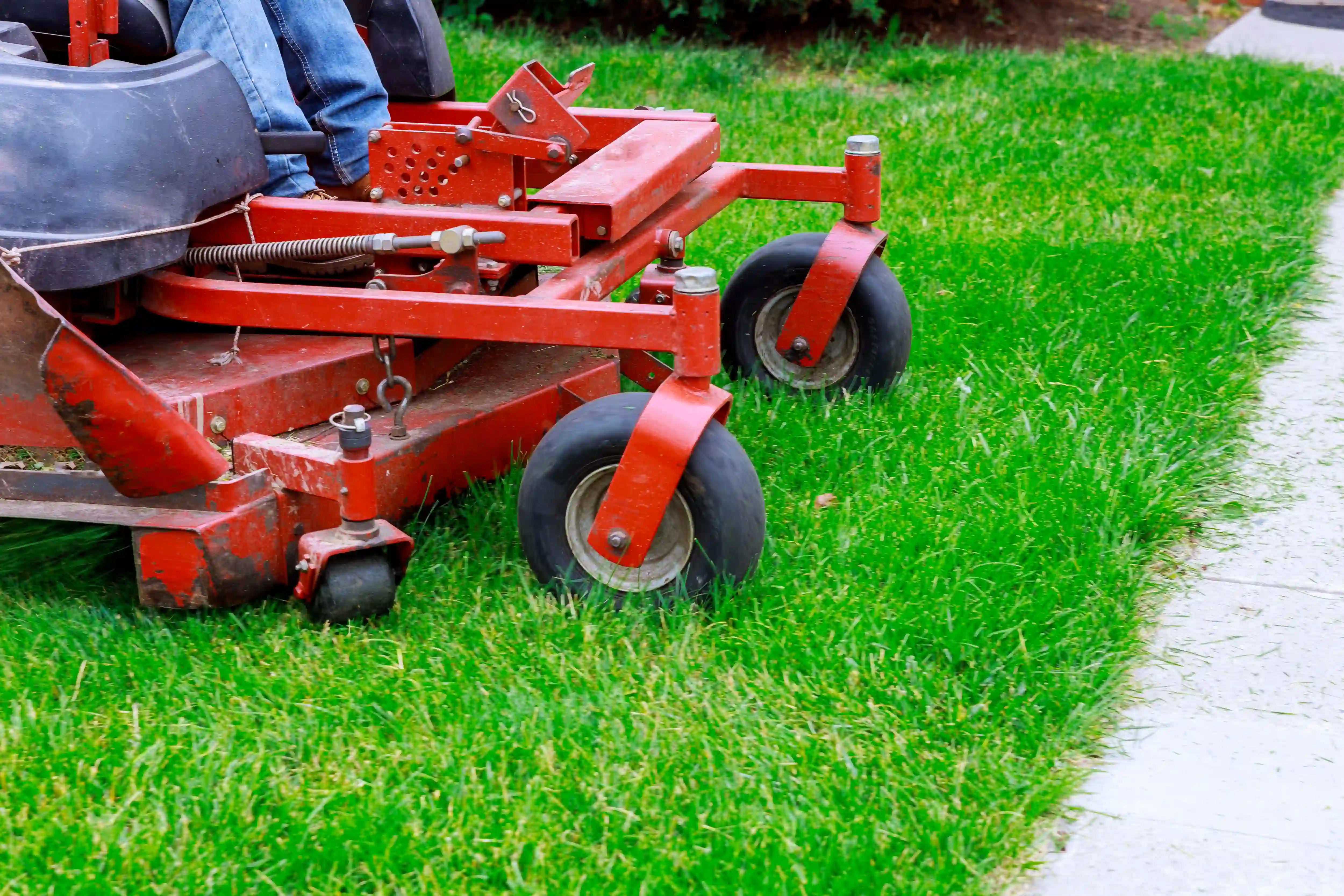Proper lawn mowing height Pennsylvania